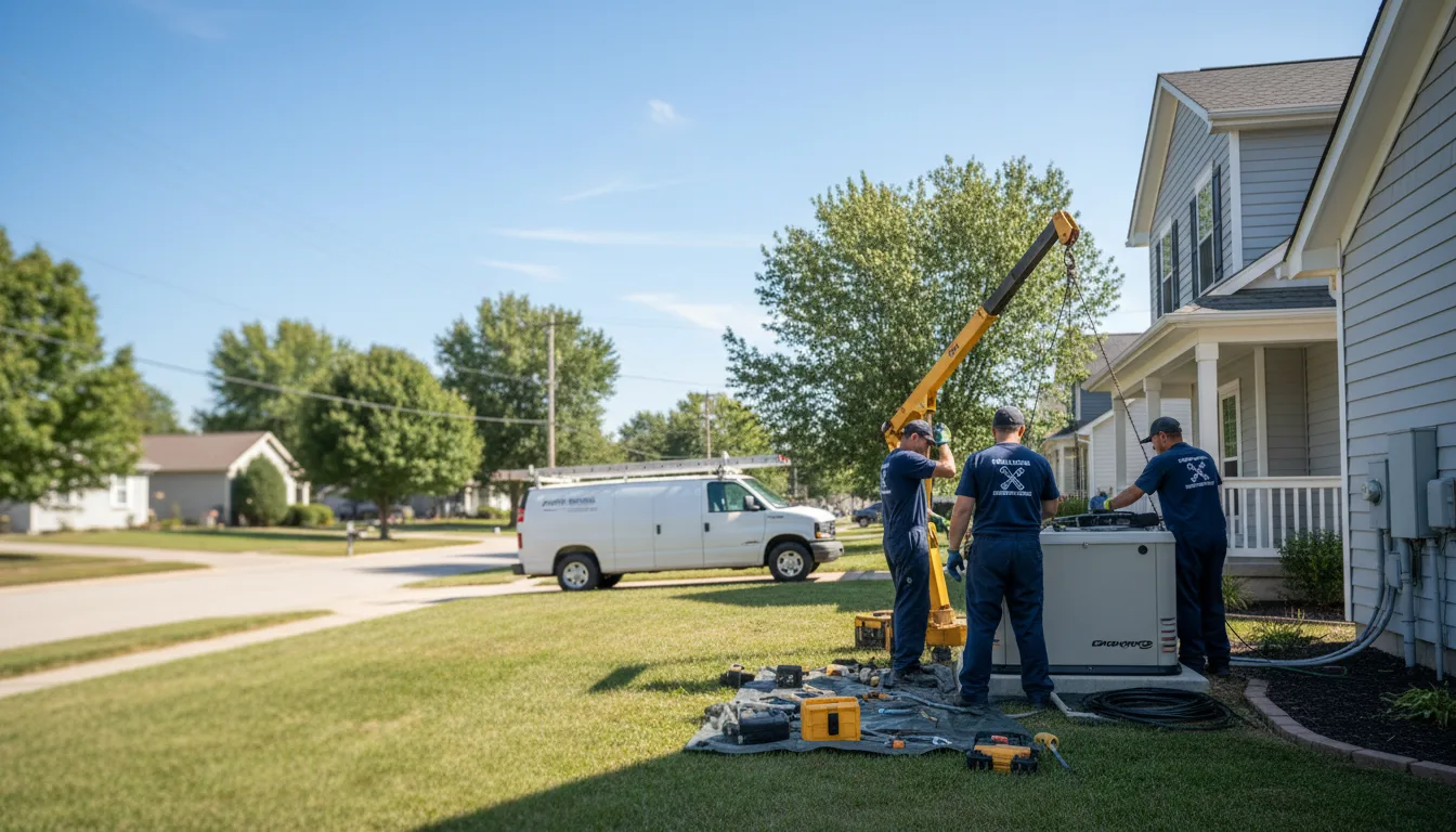 Generator Installation in Irvington, IL near me